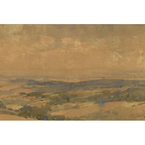 291 - RONALD GRAY (1868-1951) 'NEAR CROWBOROUGH', an East Sussex landscape, signed and dated 1911 bottom r... 