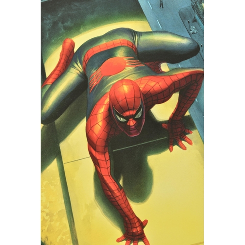 327 - ALEX ROSS FOR MARVEL COMICS (AMERICAN CONTEMPORARY) 'THE SPECTACULAR SPIDERMAN', a signed limited ed... 