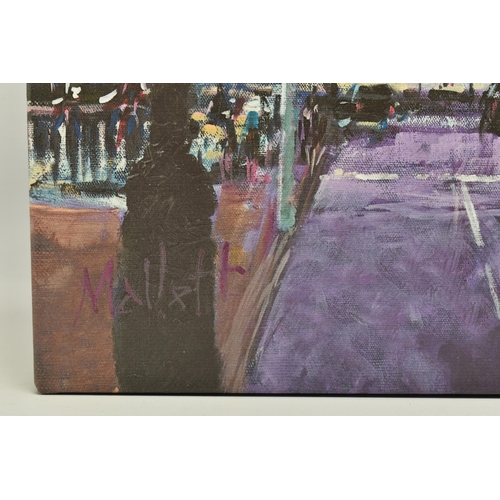 332 - TIMMY MALLETT (BRITISH CONTEMPORARY) 'CELEBRATING ON THE MALL', a signed limited edition box canvas ... 