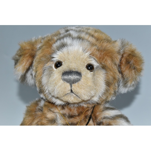 358 - A CHARLIE BEARS LIMITED EDITION 'ABHAY' TEDDY BEAR, with swing tag numbered 3522/4000, code CB114971... 