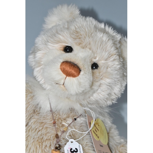 359 - A CHARLIE BEARS LIMITED EDITION 'PORRIDGE' TEDDY BEAR, with swing tag numbered 2107/4000, code CB125... 