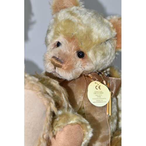 375 - THREE LIMITED EDITION CHARLIE BEARS, comprising Charlie Bears Isabelle Collection Fish, Chip and Mus... 