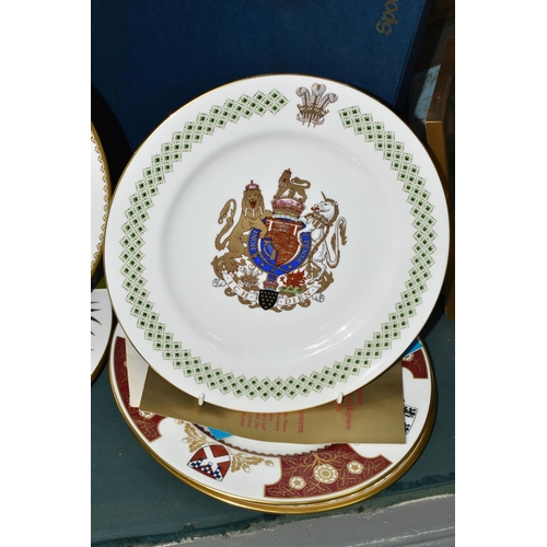 391 - TEN INDIVIDUALLY CASED SPODE LIMITED EDITION COLLECTOR'S PLATES, comprising The Lichfield Cathedral ... 