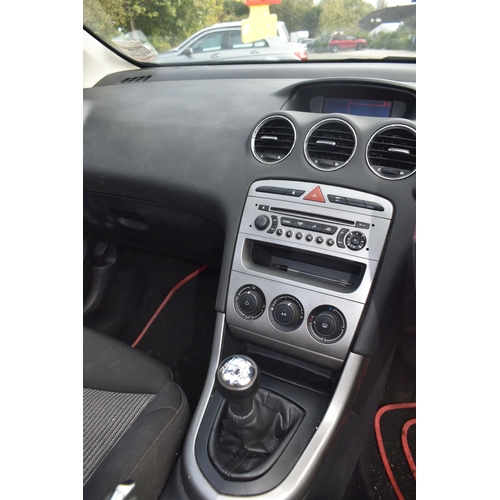 1002 - A PEUGEOT 308 SPORT CC CONVERTIBLE, REGISTRATION NUMBER KM10 FUD, 3 doors, 1598cc petrol engine, 5 s... 