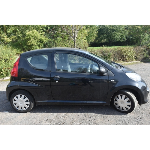 1003 - A PEUGEOT 107 URBAN ELITE HATCHBACK, REGISTRATION NUMBER FY09 YLD, 3 doors, 998cc petrol engine, 5 s... 