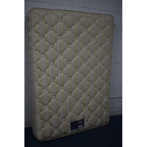 1421 - A 4FT6 SILENT NIGHT MIRACOIL MATTRESS