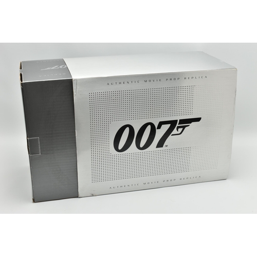 7 - 007 / JAMES BOND INTEREST: A BOXED AND CASED LIMITED EDITION 18CT GOLD PLATED 1:1 SCALE AUTHENTIC MO... 