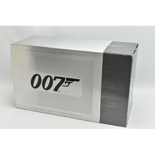 7 - 007 / JAMES BOND INTEREST: A BOXED AND CASED LIMITED EDITION 18CT GOLD PLATED 1:1 SCALE AUTHENTIC MO... 