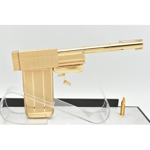 7 - 007 / JAMES BOND INTEREST: A BOXED AND CASED LIMITED EDITION 18CT GOLD PLATED 1:1 SCALE AUTHENTIC MO... 