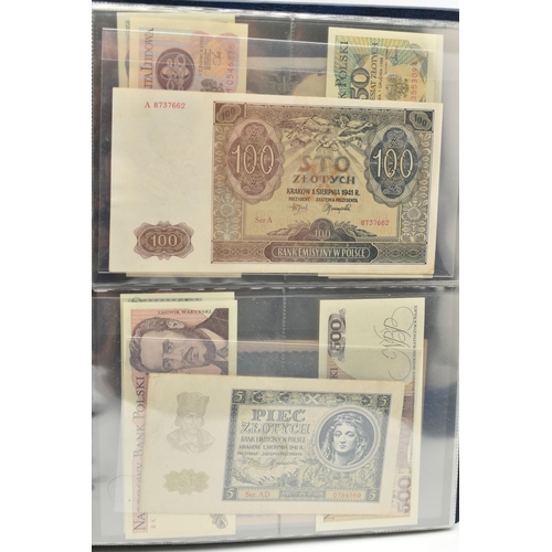 246 - TWO WORLD BANKNOTE ALBUMS CONTAINING USED AND UNCIRCULATED NOTES, to include 6x Checkslovakia  Speci... 