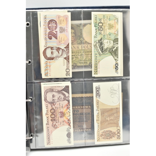 246 - TWO WORLD BANKNOTE ALBUMS CONTAINING USED AND UNCIRCULATED NOTES, to include 6x Checkslovakia  Speci... 