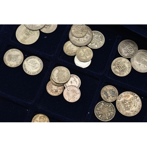 249 - TWO ALLUMINIUM CASES FILLED WITH MAINLY SILVER CONTENT UK COINAGE, to Include some high grade coins,... 