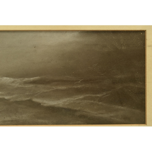 305 - AN EARLY 20TH CENTURY COASTAL SHIPWRECK SCENE, depicting a ship foundering in stormy seas at night, ... 