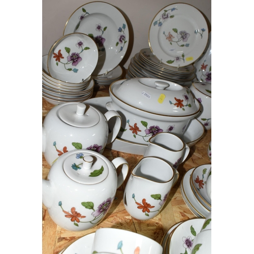 330 - A SIXTY SIX PIECE ROYAL WORCESTER 'ASTLEY' DINNER SERVICE, comprising five casserole dishes of diffe... 