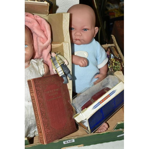 516 - AN ANTONIO JUAN BABY DOLL, nape of neck marked 'Antonio Juan 11-02', appears in very good condition,... 