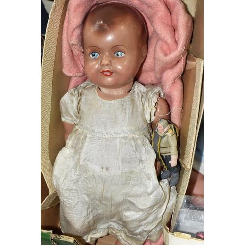 516 - AN ANTONIO JUAN BABY DOLL, nape of neck marked 'Antonio Juan 11-02', appears in very good condition,... 