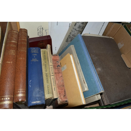 544 - THREE BOXES OF MINING EPHEMERA to include NCB Works Reports, NCB Staff College Management Courses, C... 