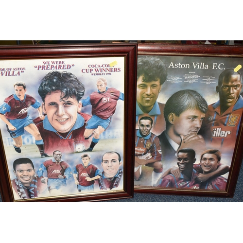 552 - A BOX AND LOOSE ASTON VILLA FC EPHEMERA to include a 'Proud History Bright Future' Pack including DV... 