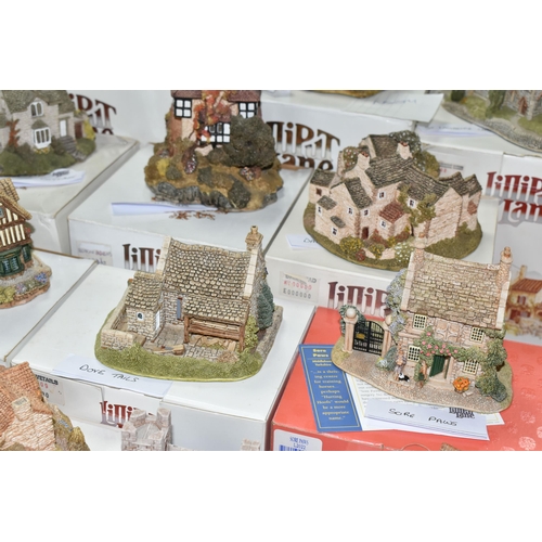 567 - TWENTY ONE BOXED LILLIPUT LANE SCULPTURES FROM THE NORTH COLLECTION, comprising Rydal View, Ship Inn... 