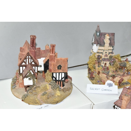 567 - TWENTY ONE BOXED LILLIPUT LANE SCULPTURES FROM THE NORTH COLLECTION, comprising Rydal View, Ship Inn... 