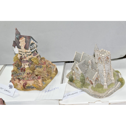 567 - TWENTY ONE BOXED LILLIPUT LANE SCULPTURES FROM THE NORTH COLLECTION, comprising Rydal View, Ship Inn... 