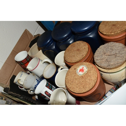 608 - SIX BOXES OF ASSORTED DINNER AND TEA WARES ETC, to include Johnson Brothers 'Pareek' dinner wares, T... 