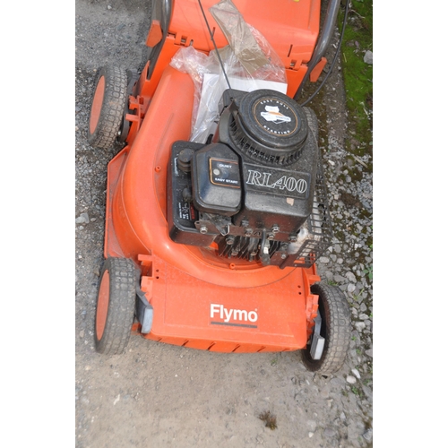 Flymo petrol mower briggs and stratton hot sale