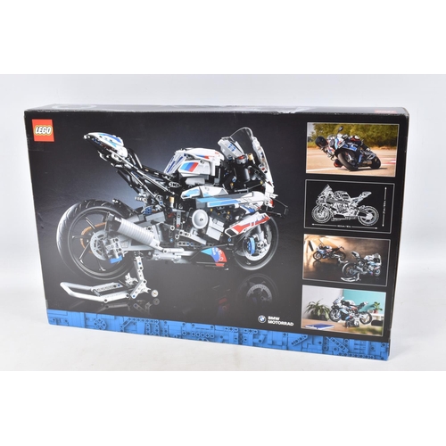 11 - A LEGO TECHNIC M1000 RR MODEL KIT, numbered  42130, factory sealed box with seal number 07S2, perfor... 