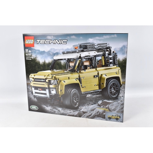 12 - A LEGO TECHNIC LAND ROVER DEFENDER MODEL KIT, numbered 42110, factory sealed box with seal number 32... 