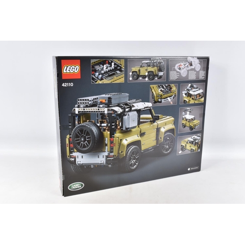 12 - A LEGO TECHNIC LAND ROVER DEFENDER MODEL KIT, numbered 42110, factory sealed box with seal number 32... 