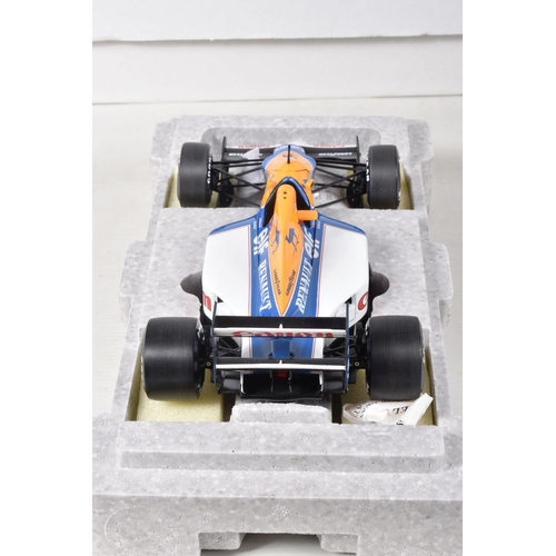 38 - A BOXED EXOTO GRAND PRIX CLASSICS WILLIAMS-RENAULT FW14B NIGEL MANSELL 1992 1:18 SCALED MODEL RACECA... 