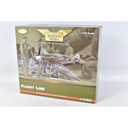 7 - A BOXED LIMITED EDITION CORGI AVIATION ARCHIVE FLIGHT LINE COLLECTION MODEL MILITARY AIRCRAFT, 1:32 ... 