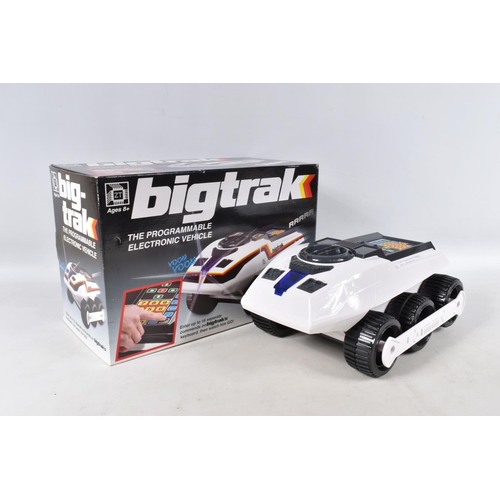 45 - A BOXED ZEON BIG TRAK PROGRAMMABLE ELECTRONIC VEHICLE, not tested, appears complete and in very good... 