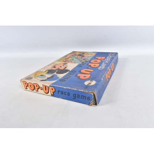 47 - A BOXED CHAD VALLEY DISNEYLAND POP-UP RACE GAME, c.1950's, missing dice but otherwise appears comple... 