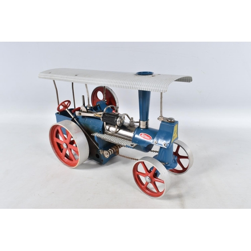 50 - AN UNBOXED WILESCO LIVE STEAM DAMPFTRAKTOR TRACTION ENGINE, 'Old Smoky' No.D40, not tested, has been... 