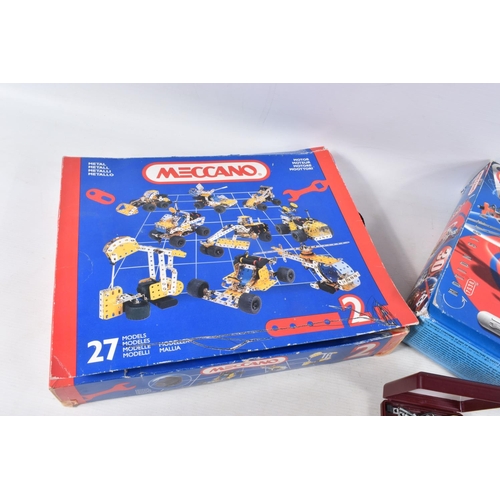 54 - TWO BOXED MODERN MECCANO SETS, Motor Set No.2 and Motion System Set No.30, with instructions, conten... 