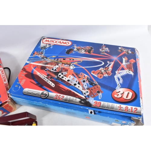 54 - TWO BOXED MODERN MECCANO SETS, Motor Set No.2 and Motion System Set No.30, with instructions, conten... 