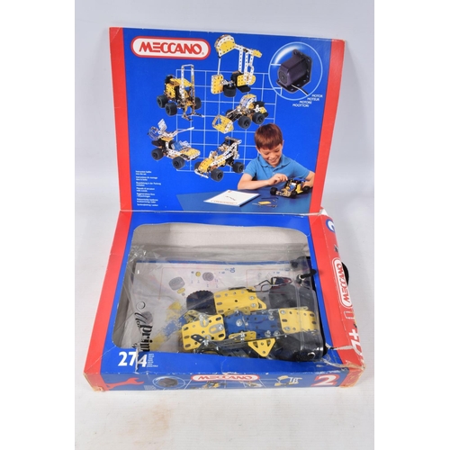 54 - TWO BOXED MODERN MECCANO SETS, Motor Set No.2 and Motion System Set No.30, with instructions, conten... 