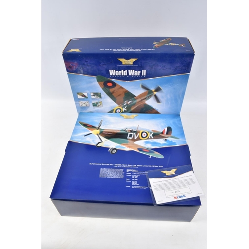 65 - TWO BOXED CORGI LIMITED EDITION AVIATION ARCHIVE MODEL DIECAST AIRCRAFTS, the first is a World War I... 