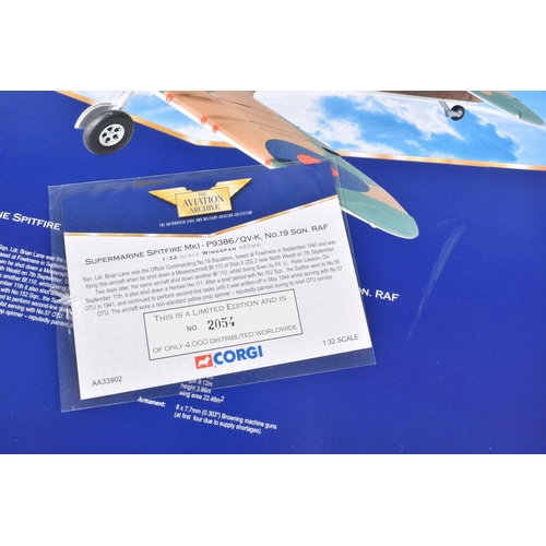 65 - TWO BOXED CORGI LIMITED EDITION AVIATION ARCHIVE MODEL DIECAST AIRCRAFTS, the first is a World War I... 