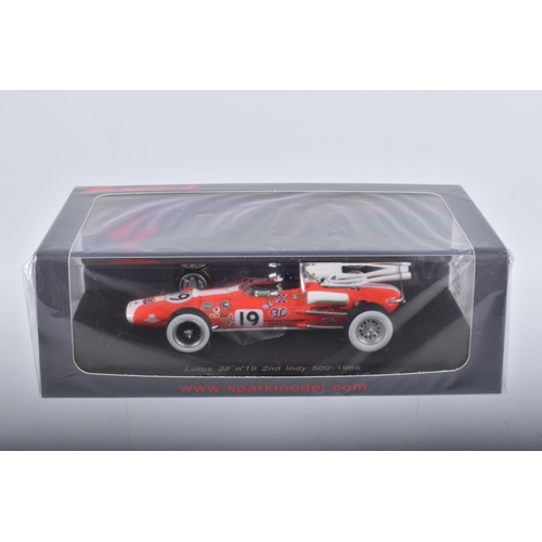 83 - FIVE BOXED SPARK MODELS MINIMAX VEHICLES, to include a Bruno Giacomelli Alfa Romeo 179C no23 3rd Las... 