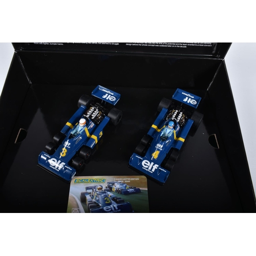 88 - A BOXED SCALEXTRIC LEGENDS TYRRELL P34 SWEDISH GRAND PRIX 1976 TWO CAR SET, numbered 0208 of 3000, n... 