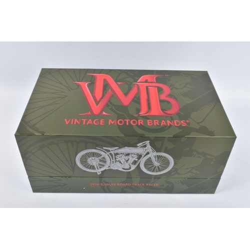 89 - A VMB VINTAGE MOTOR BRANDS 1926 HARLEY DAVIDSON  8 VALVE BOARD TRACK RACER CLASSIC BIKE SERIES 1:6 S... 