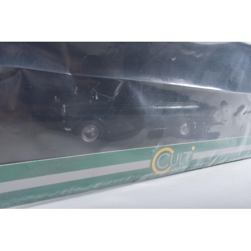 90 - A BOXED CULT SCALE MODELS XL MINI 750 PICKUP MODEL VEHICLE, numbered CML015-1 in green, model still ... 