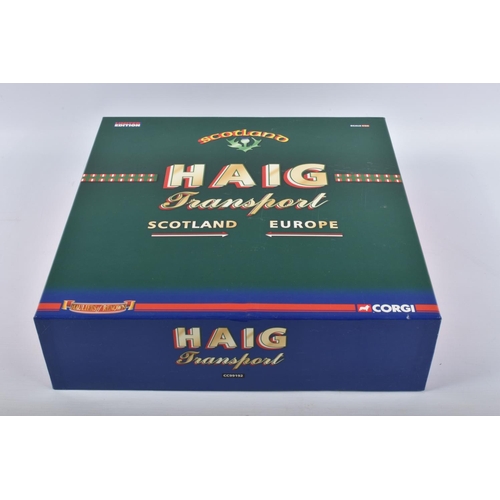 93 - A BOXED LIMITED EDITION CORGI HAULIERS OF RENOWN SCOTLAND HAIG TRANSPORT 1:50 SCALE MODEL SET, numbe... 