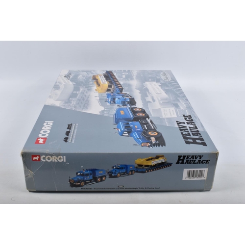 93 - A BOXED LIMITED EDITION CORGI HAULIERS OF RENOWN SCOTLAND HAIG TRANSPORT 1:50 SCALE MODEL SET, numbe... 