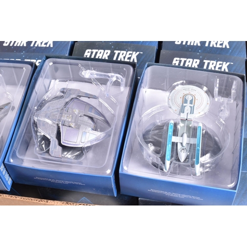 97 - A QUANTITY OF BOXED EAGLEMOSS STAR TREK THE OFFICIAL STARSHIPS COLLECTION MODELS, 64 models, all app... 