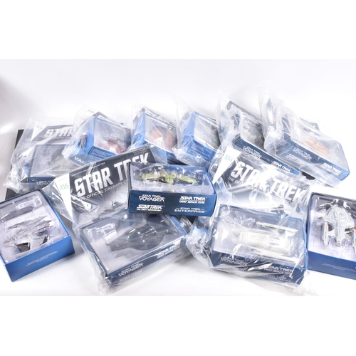 100 - A QUANTITY OF BOXED EAGLEMOSS STAR TREK THE OFFICIAL STARSHIPS COLLECTION MODELS, 34 models, all app... 