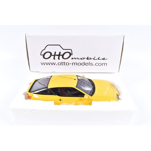 101 - A BOXED OTTO MOBILE MODELS ALPINE LE MANS DANIELSON MODEL VEHICLE, numbered OT592 UV1, yellow body w... 