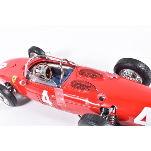 111 - A BOXED CMC FERRARI DINO 156 F1 1961 'SHARKNOSE' GP BELGIEN PHIL HILL LIMITED EDITION 1:18 SCALE MOD... 